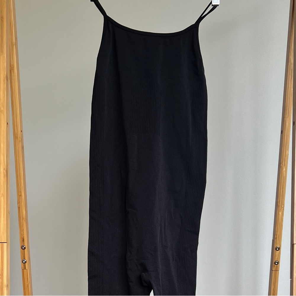 ALO YOGA Onesie jumpsuit Set of 2 Black  (One Alo Yoga, One Unknown Brand)